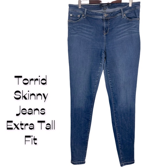 Torrid Midfit Super Skinny Jean EUC Size 16 - Picture 2 of 8